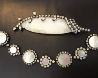 Hattie Carnegie Brooch and Bracelet