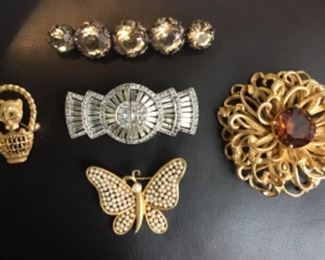 Some Signed Jewelry, LOTS of other Costume Jewelry