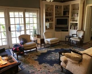 Several Rugs, Arm Chairs