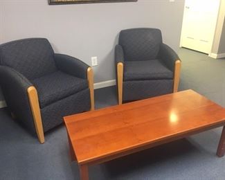 Coffee Table and  Chairs