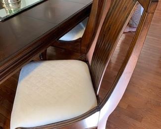 $975 Fairmont Designs Dining Table and 6 Chairs, 2 Leaves. Matching Buffet and Hutch available