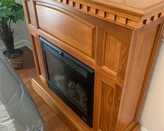 $125 Electric Fireplace