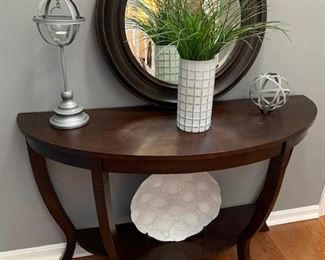 $150 Hall Table and Mirror