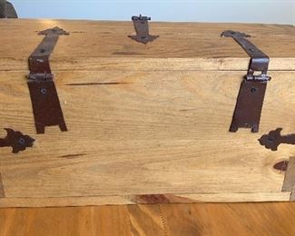 Mini Mexican Rustic Chest Decor 10x21.75x9in HxWxD