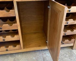 Mexican Rustic Bar/Buffet/Sideboard wine 49x56x19.5in HxWxD