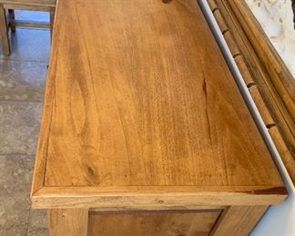 Mexican Rustic Bar/Buffet/Sideboard wine 49x56x19.5in HxWxD