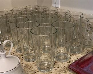 Set of 24 Glass Tumblers