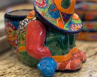 Talavera Pottery Sleeping Mexican ceramics
