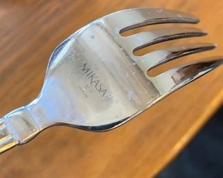 Large Mikasa Flatware Set