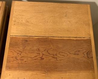 #2 2pc Mexican Rustic Nightstands PAIR 27.5x22x21in HxWxD