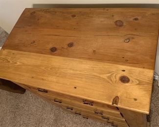 #2 Mexican Rustic 5 Drawer Dresser 48x36x21in HxWxD