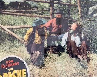 The Apache Kid Lobby Card/Poster Don Red Barry Framed 11.75 x 14.75in HxWxD