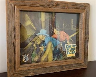 Ghost Town Gold Lobby Card/Poster Framed Bob Livingston 14x17x2in HxWxD