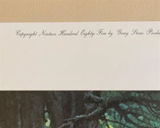 *Signed* Chuck Ren The Sun Seeker Lithograph Limited Edition 1542/1700 27.5x20.25in HxWxD