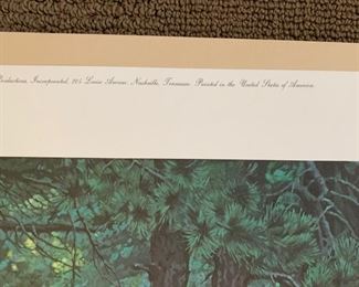 *Signed* Chuck Ren The Sun Seeker Lithograph Limited Edition 1542/1700 27.5x20.25in HxWxD