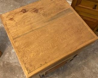 #3 2pc Mexican Rustic Nightstands PAIR 27.5x22x21in HxWxD