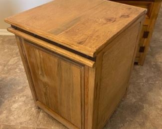 #3 2pc Mexican Rustic Nightstands PAIR 27.5x22x21in HxWxD