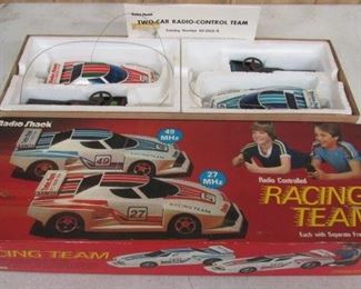 1970's Radio Controlled Race Cars w/Box