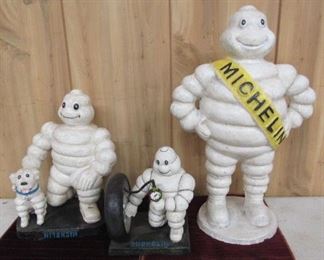 Cast Iron Michelin Men