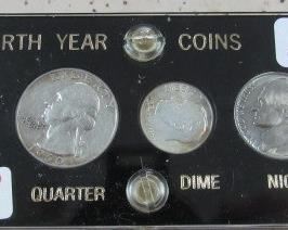 1960 Silver Coin Set