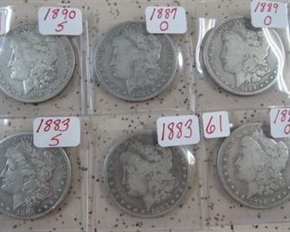 Morgan Silver Dollars