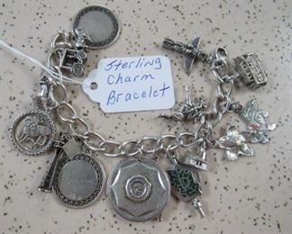 Sterling Charm Bracelet