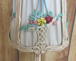 1920's Cast Iron Dresser Lamp