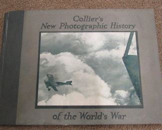 Collier's New Photographic History of the World's War Book - Early 1900's