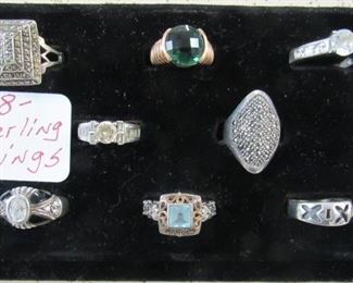 Sterling Rings - All 1 Lot