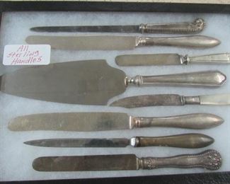 Sterling Handle Utensils 
