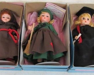 Madame Alexander Dolls in Boxes