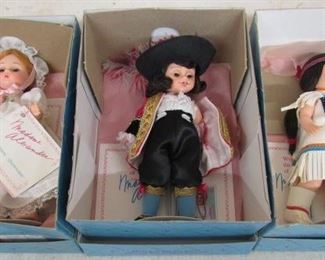 Madame Alexander Dolls in Boxes