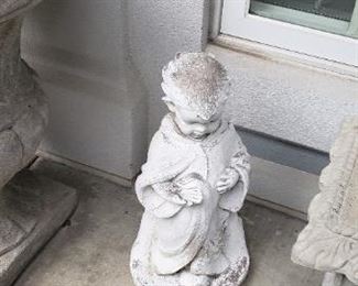 Concrete stature  Oldie but goodie