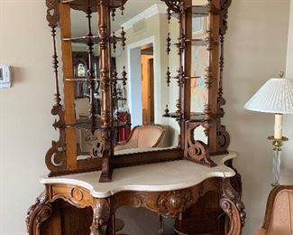 90 inches tall by 60 inches wide and 16 deep . $2995.