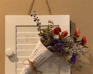 Shutter Door Wall Art