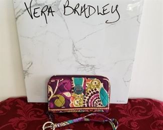 J-88   $15   Vera Bradley Turn Lock Wallet & Lanyard
