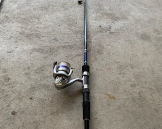 CF-19- $20  Dawa Shock 7' Rod and reel Combo