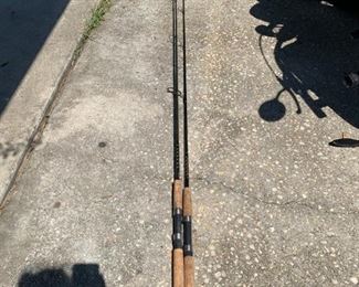 CF-21- $75  (2) 8'  Ande Tournament Inshore, 10-20 lb line,  ATIS-801A MH
