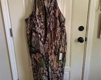 CF-37-$35  WFS  Warp Knit Waterproof Insulated Bib Overalls  2XL  NEW