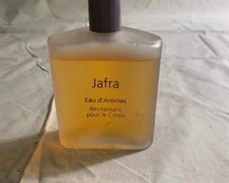 CF-114- $15  Vintage Jafra Eau d'Aromes 3.3oz, Glass Bottle