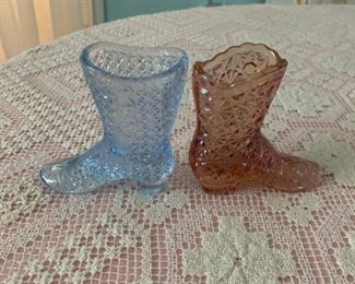 CG-19 Glass Cowboy Boots 
                    $4.00 Set