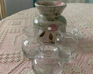 CG-35 Wax Tart Holder & Tiny Glass Jars
                  $5.00