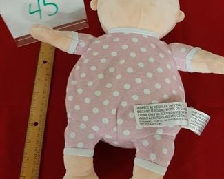D-T-45   $10  Warmies Microwaveable Plush Doll