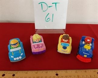 D-T-61   $5   Fisher Price Cars