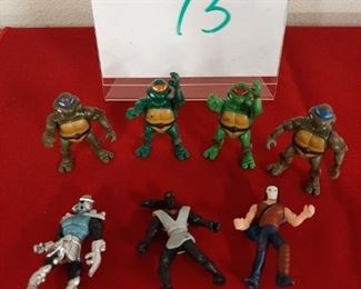 D-T-73   $10  TMNT Figures