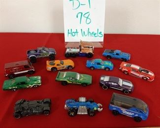 D-T-78   $7  Hot Wheels Brand