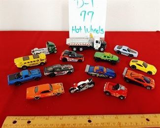 D-T-77   $7  Hot Wheels Brand