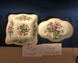 MB-4  Coalport Ming Rose set  $25