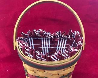 MB-30  Longaberger Basket with insert & liner  $15