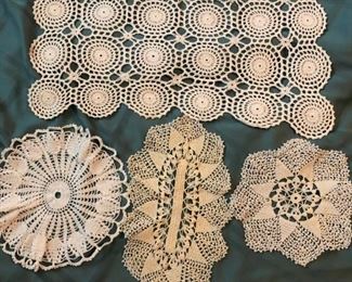 MB -61  $22 Crocheted Doilies